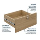 Ver imagem 7 de Guarda Roupa 13 Módulos 16 Portas 6 Gavetas Frame CabeCasa MadeiraOriginals