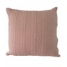 Capa De Almofada Textura 43 x 43 cm Jogo 2 Pçs - Rosa - 7