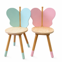 Ver imagem 1 de Cadeira Infantil Borboleta Colorida para Quarto e Brinquedoteca