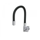 Ver imagem 1 de Torneira Cozinha Parede Bica Flexivel Preta 1/4v - Hydramotion