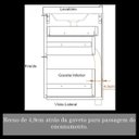 Ver imagem 4 de Gabinete para Banheiro com Cuba e Espelheira 60cm Pietra Branco/Gianduia Brilho