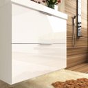 Ver imagem 5 de Gabinete para Banheiro com Cuba e Espelheira 80cm Pietra