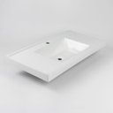Ver imagem 6 de Gabinete para Banheiro com Cuba e Espelheira 80cm Pietra Branco/Brilho