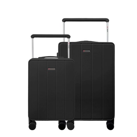 Conjunto Duas Malas de Viagem em Policarbonato - Gladiador Infinity V1pm Cor: Preto