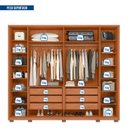 Ver imagem 6 de Guarda Roupa Casal 6 Portas 6 Gavetas 265cm com Cabideiro