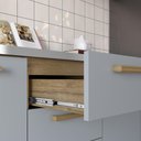Ver imagem 3 de Balcão para Cooktop 1 Porta 1 Gavetão Branco Axé Bertolini
