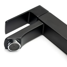 Torneira banheiro/lavabo/pia Luxo Preto - Smart Norte - 5