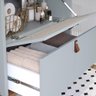 Armário de Banheiro 60cm Mdf Pistache 1 Porta Gaveta C/ Cuba - 7