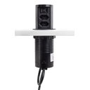 Ver imagem 5 de Torre de Tomada Slim Automática 2 Tomadas 10a + 2 Usb A+c Preto