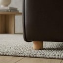 Ver mais imagens de Sofá Modular 2 Lugares Block 148 cm Pes Madeira Courino Tcs 721 Moll