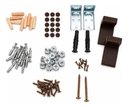 Ver mais imagens de Kit de Nichos Infantil 30cm Quarto Sala Branco Organizador