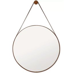 Espelho Adnet Moderno para Banheiro Quarto Sala Vidro Lapidado 60cm - 5