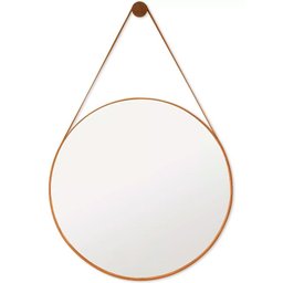 Espelho Adnet Moderno para Banheiro Quarto Sala Vidro Lapidado 60cm - 2