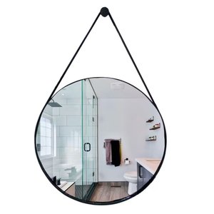 Espelho Adnet Moderno para Banheiro Quarto Sala Vidro Lapidado 60cm