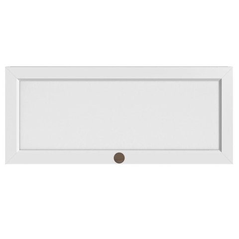 Armario Aereo Basculante 80 Cm 1 Porta Unna Branco Poliman