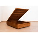 Ver imagem 4 de Cama Box Baú Rústica Casal Serenelife - Imbuia