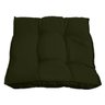 Almofada Futon Cadeiras Bancos Áreas 60x60 Cm Verde Musgo - 2