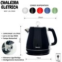 Ver imagem 3 de Chaleira Jarra Elétrica Colorida Colors 1.8 L Best Moderna Preto - 220v