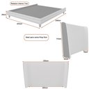 Ver imagem 3 de Cama Japonesa com Cabeceira Corea King Facthor / Bouclé Suave Off White - Sallar Home