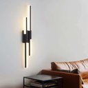 Ver imagem 3 de Arandela Moderna Preta 74cm Led 20w 3000k Bivolt 14557-pl