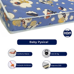 Colchão Baby Physical Espuma Infantil Ortobom - 2