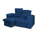 Ver imagem 6 de Sofá Retrátil Reclinável America 1,50m Suede