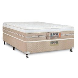 Cama Box Casal Castor Silver Star Air Pocket One Face 138x188x59 + Box Castor - 2 Cama Box Casal Castor Silver Star Air Pocket One Face 138x188x59 + Box Castor - 2
