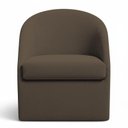Ver imagem 3 de Kit 4 Poltronas Decorativas Malli Linho - Pallazio Cor:Marrom