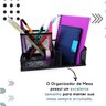 Kit Organizador Preto com 3 Partes para Escritório - 2