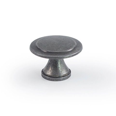 Puxador Redondo Flor em Metal para Móveis Kit 6 Unidade Puxador de Guarda Roupa Puxadores de Gaveta