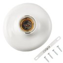 Ver imagem 6 de Plafon Lampada Soquete E27 Kit 6 Uni 100w Plafonier Iluminaçao Luz Luminaria Casa Construçao Neoflex