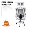 Cadeira de Escritório Presidente Executiva Oficial Legacy Cinza - 3