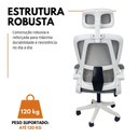 Ver imagem 3 de Cadeira de Escritório Presidente Executiva Oficial Legacy Cinza