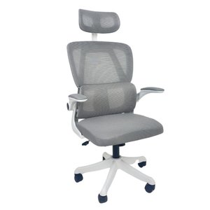 Cadeira de Escritório Presidente Executiva Oficial Legacy Cinza