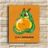 Placa Decorativa - Dragon Ball Z: Baby Shenlong - Grande - 1
