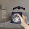 Fases da Lua - Quadros ou Placas Modulares com 8 Peças - 3