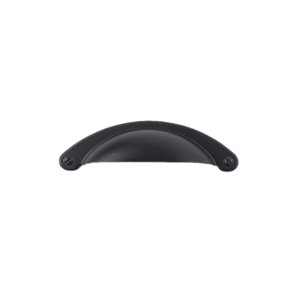 Kit com 10 Puxador Concha para Gaveta Puxadores Coloniais para Armarios Comoda Cozinha: Preto