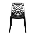 Ver imagem 4 de Kit 2 Cadeiras Gruvyer Empilhável Sala Jantar - Seat&co