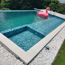 Ver imagem 2 de Borda Atérmica Piscina Prime Sbf 50x25x2cm Champagne - Areia de Quartzo Ind. Cimentícia