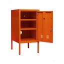 Ver imagem 3 de Armário de Aço Decorativo Multiuso Verde C/chave Terracota