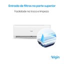 Ver imagem 2 de Ar Condicionado Elgin 18.000 Btus Frio Eco Inverter R32 Wi-fi 220v