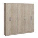 Ver imagem 3 de Guarda-Roupa Casal 8 Portas Conan