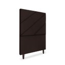 Ver imagem 3 de Cabeceira Estofada Queen Cristal 90cm Suede Marrom