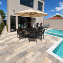 Ver imagem 4 de Kit Sarah com 6 Poltronas e Mesa com Giro Interno com Espreguiçadeiras e Área Gourmet Casa