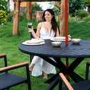Ver imagem 7 de Kit Sarah com 6 Poltronas e Mesa com Giro Interno com Espreguiçadeiras e Área Gourmet Casa