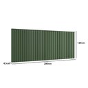 Ver imagem 2 de Cabeceira Ripada para Cama Casal 280cm 100% Mdf Cor:musgo
