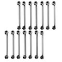 Ver imagem 1 de Barra de Apoio 60cm Inox Kit 14 Unidades Gestante Idoso Deficiente Banheiro Box Corrimao Segurança a
