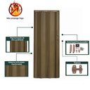 Ver imagem 6 de Porta Sanfonada de Pvc 115x210cm Zapinplast - Imbuia