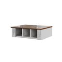 Ver imagem 1 de Armário de Cozinha Garrafeiro M550619 sem Porta MDF 48,5cm Branca Linz Móveis