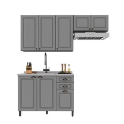Cozinha Completa 3 Peças sem Tampo Paris - 2